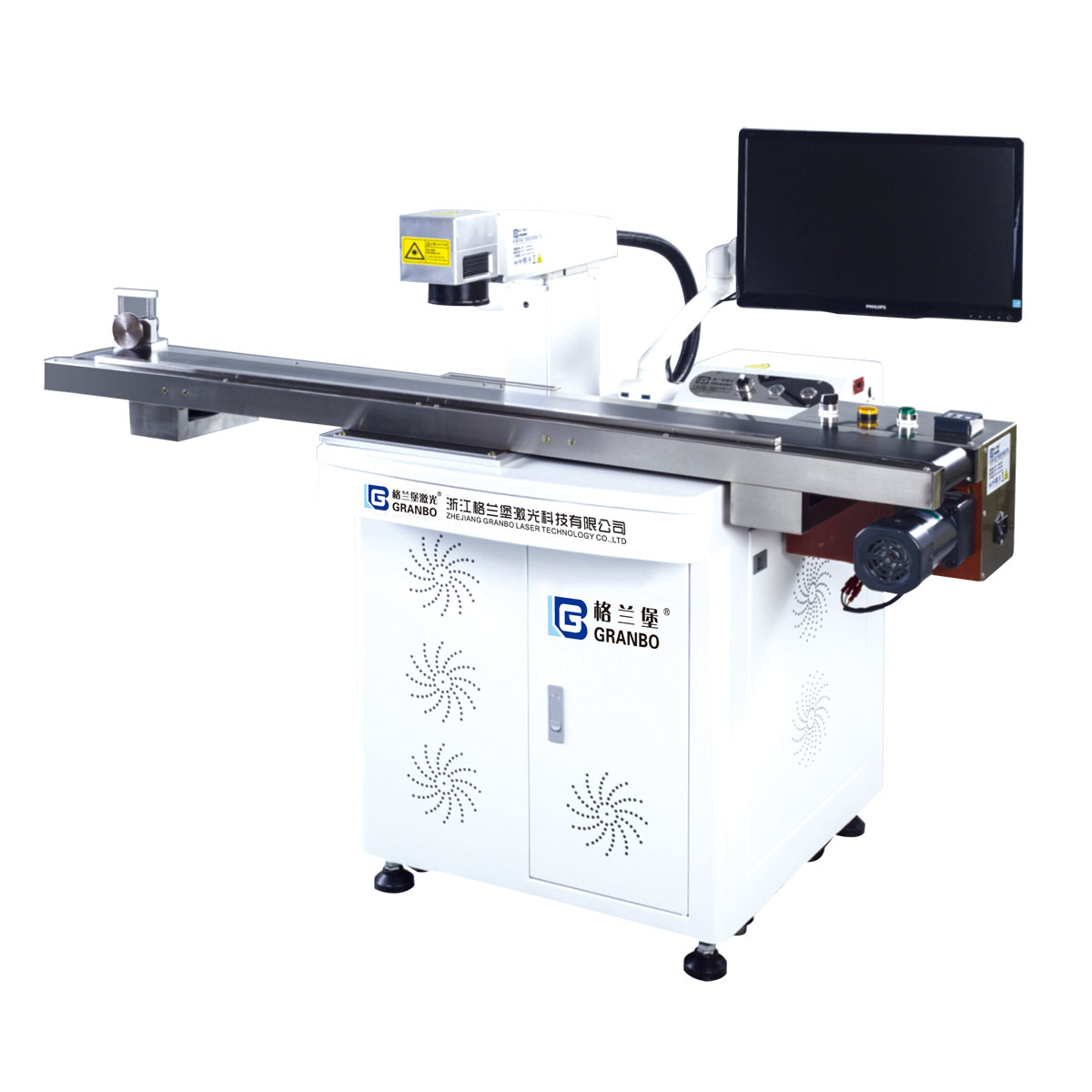 Automatic assembly line  Laser marking machine